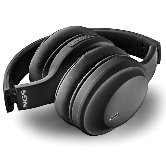 NGS Artica Glacier Auriculares Inalámbricos y Alámbricos Negros